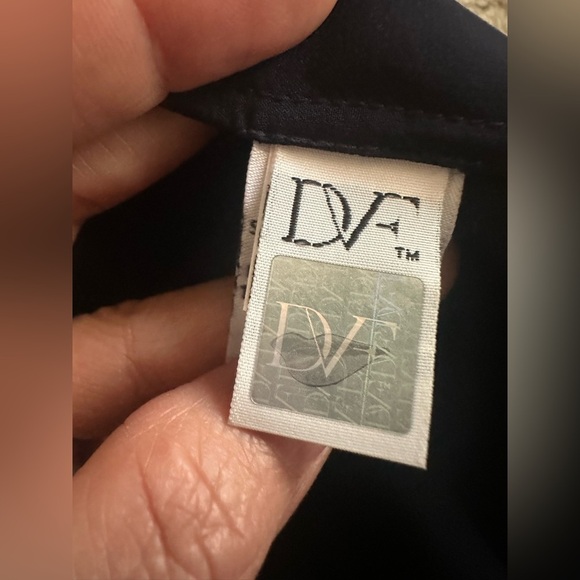 Diane Von Furstenberg Kourtni 100% Silk Chiffon Shift Dress Size 8 - Picture 10 of 15